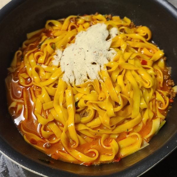 파스타라면 마라크림파스타