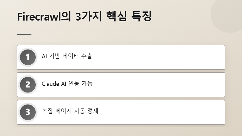클로드코드 Firecrawl 웹 크롤링 및 Claude AI 연동 개요